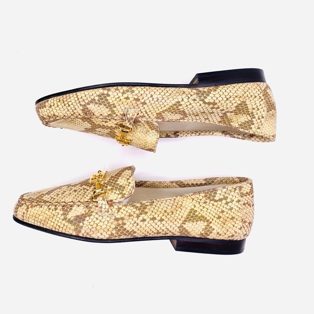 ESCADA Vintage Color Chameleons Car Loafer Flats